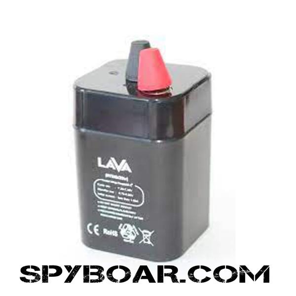 Оловна презареждаща акумулаторна батерия Lava 6V/4Ah 4R25 