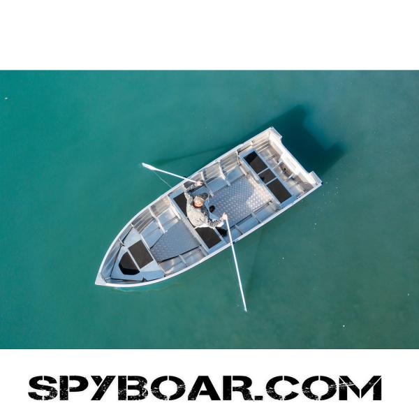 Aluminium motor boat - the ideal boat for fishing