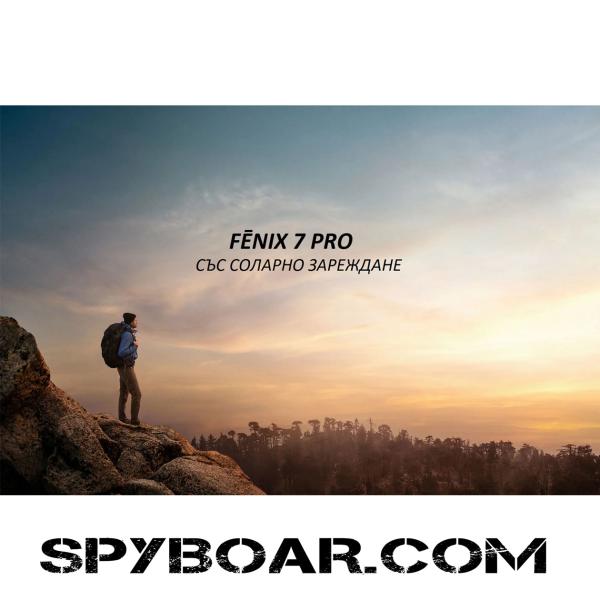GPS смарт часовник Garmin fēnix® 7X Pro – мултиспорт GPS от GARMIN