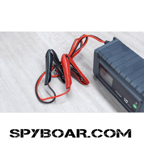 Intelligent charger DEMUDA DMD-DC10-L – for lithium and lead-acid batteries 12V