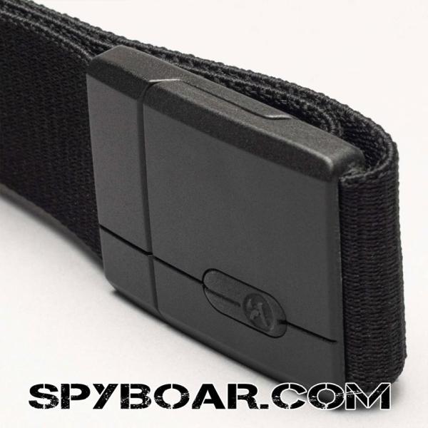 Еластичен колан с магнитно закопчаване Arcade Aero Black Stretch Belt