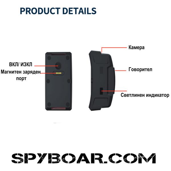 GPS T10 тракер за кучета