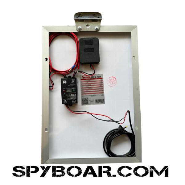 солар с контролер и кабел за камера